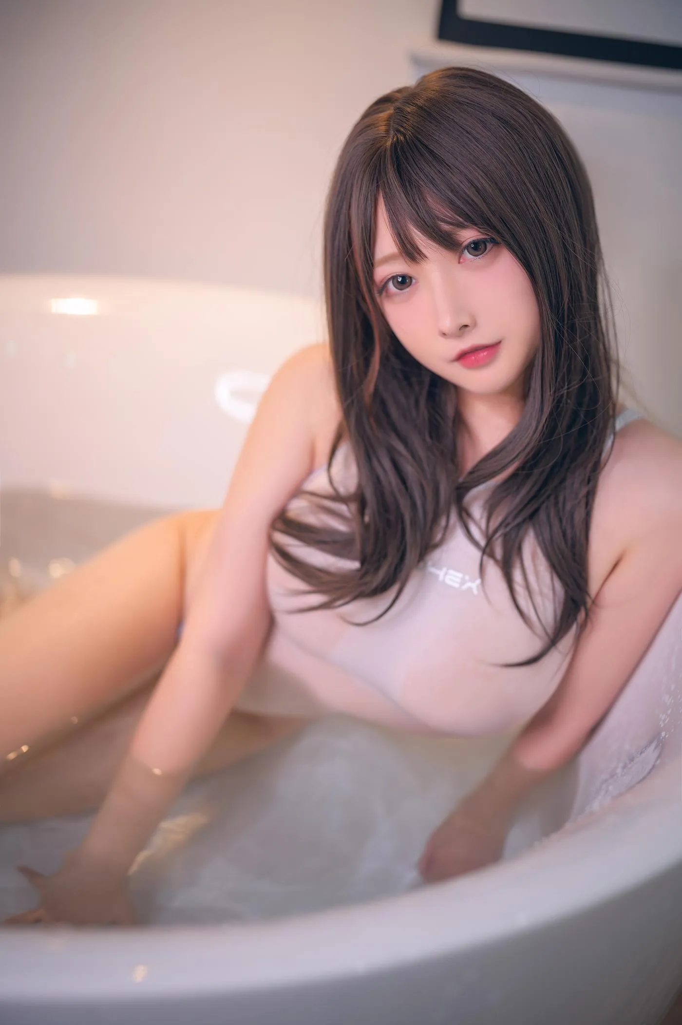 念念_D – NO.02 白色竞泳 [20P]插图